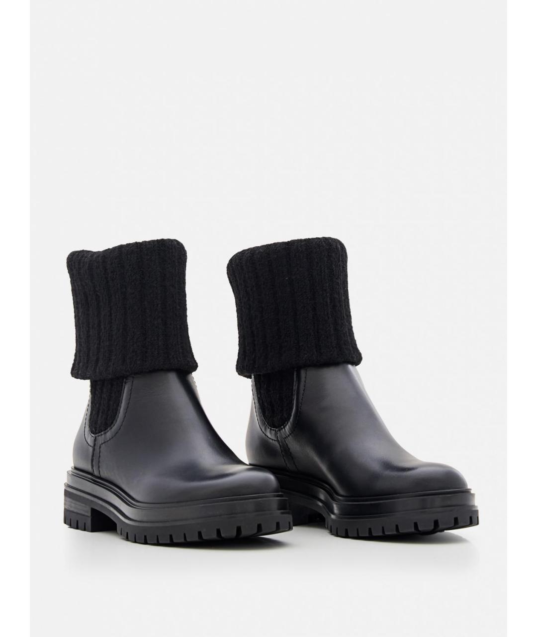 GIANVITO ROSSI Черные ботинки, фото 2