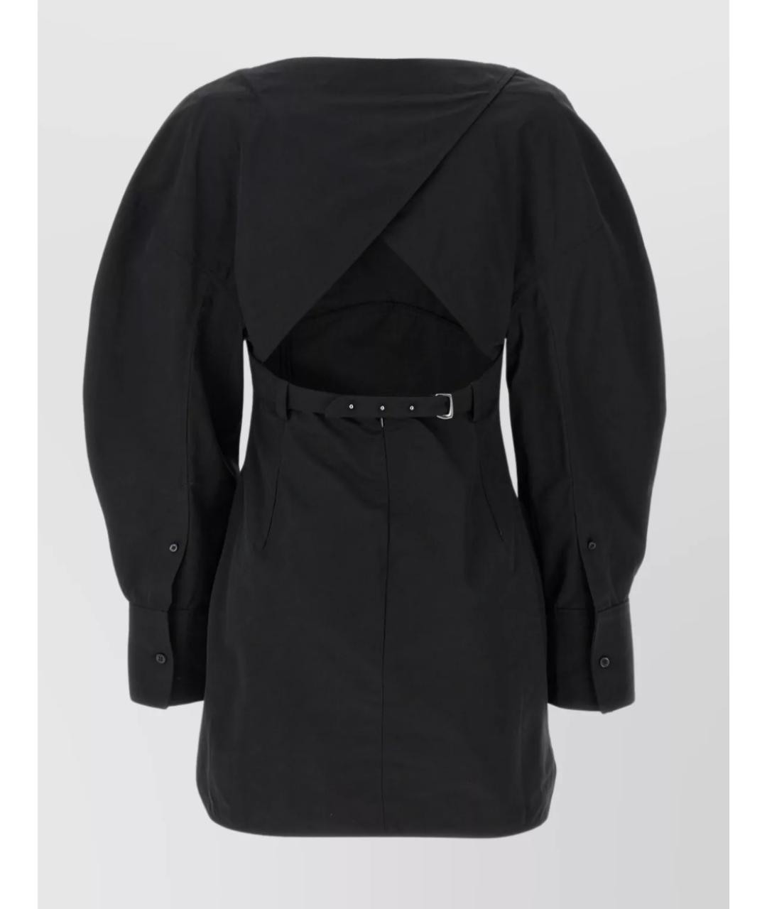JACQUEMUS Черное повседневное платье, фото 2