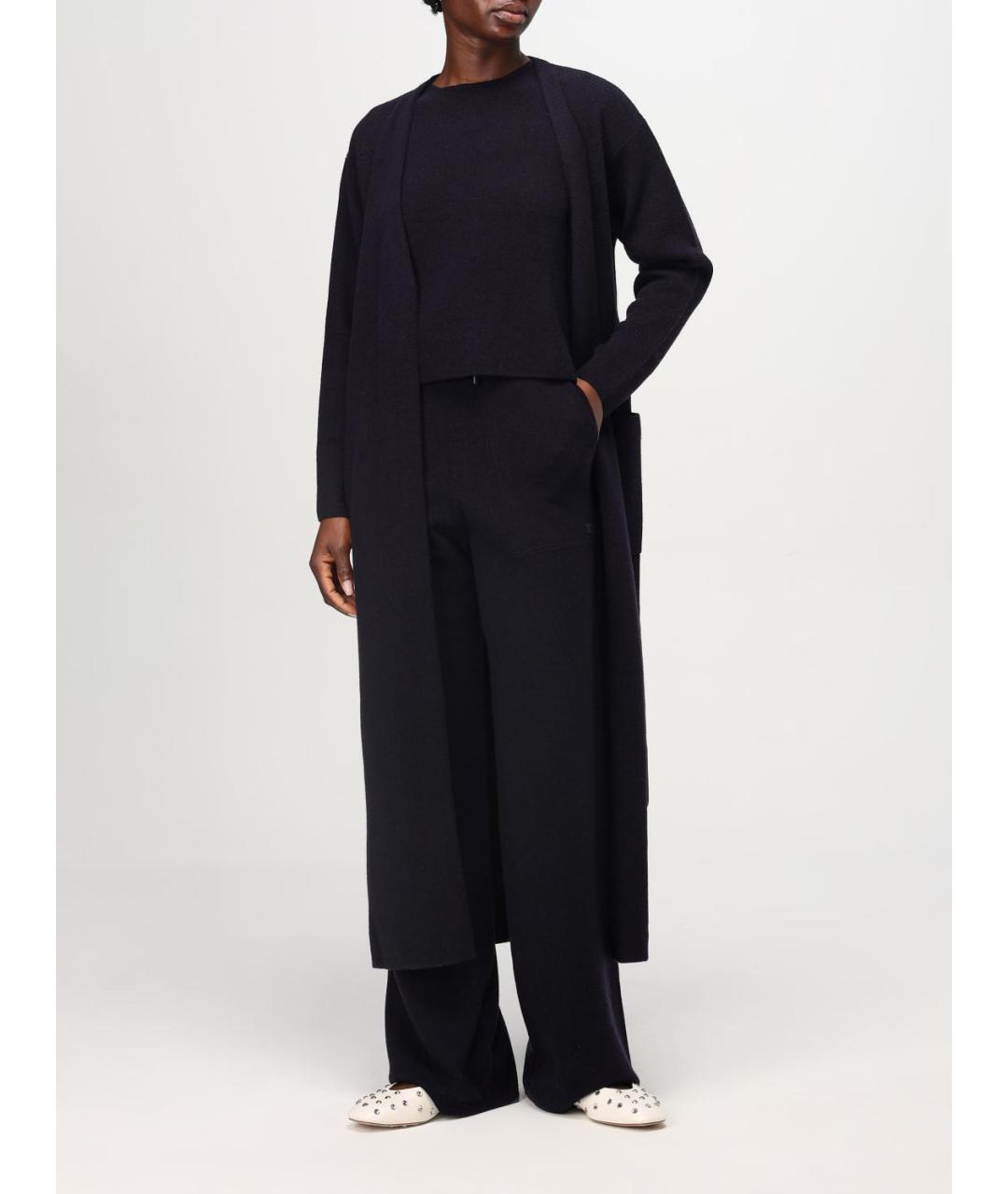 MAX MARA Синяя шерстяная майка, фото 3