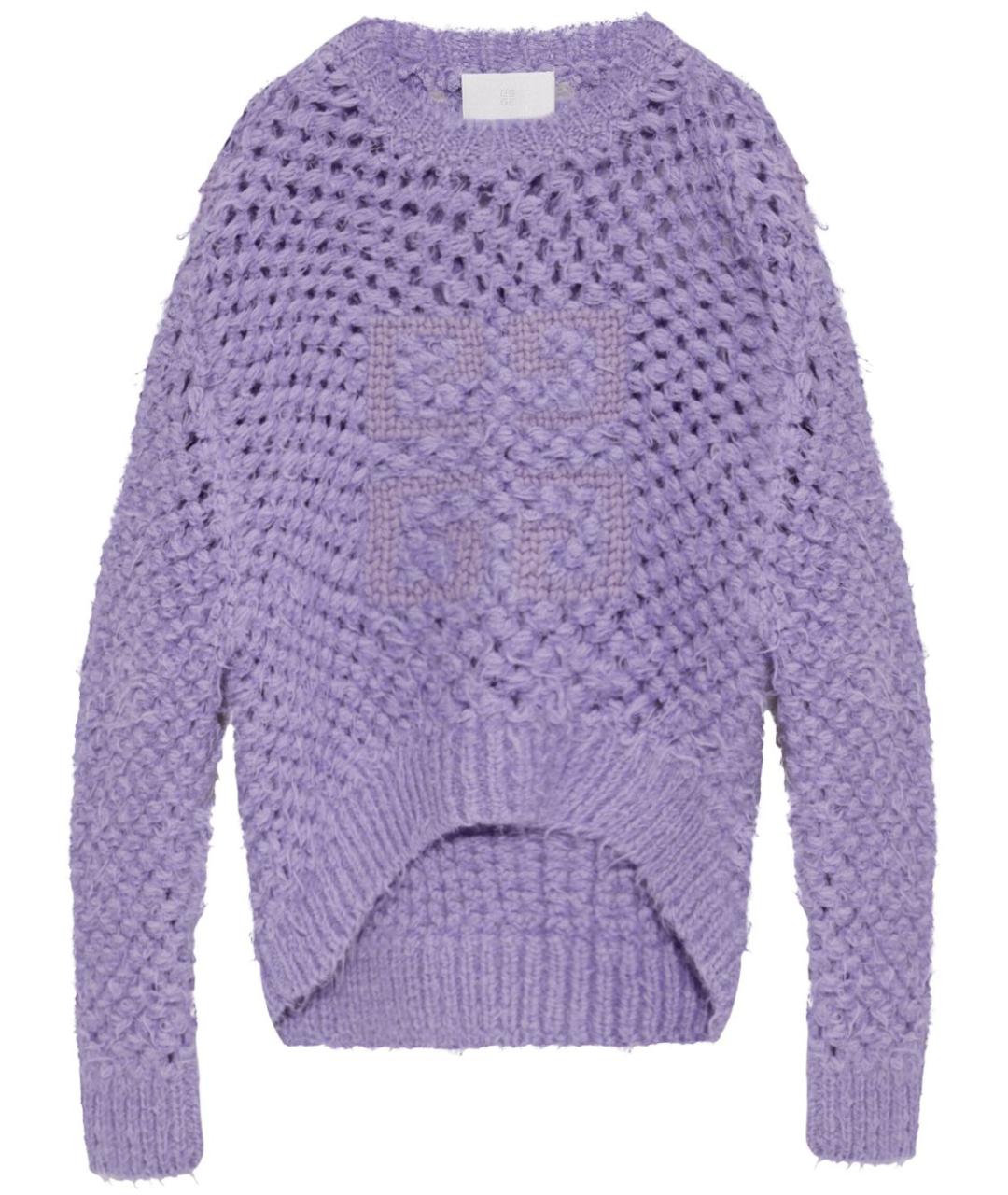 GIVENCHY Фиолетовый джемпер / свитер, фото 1
