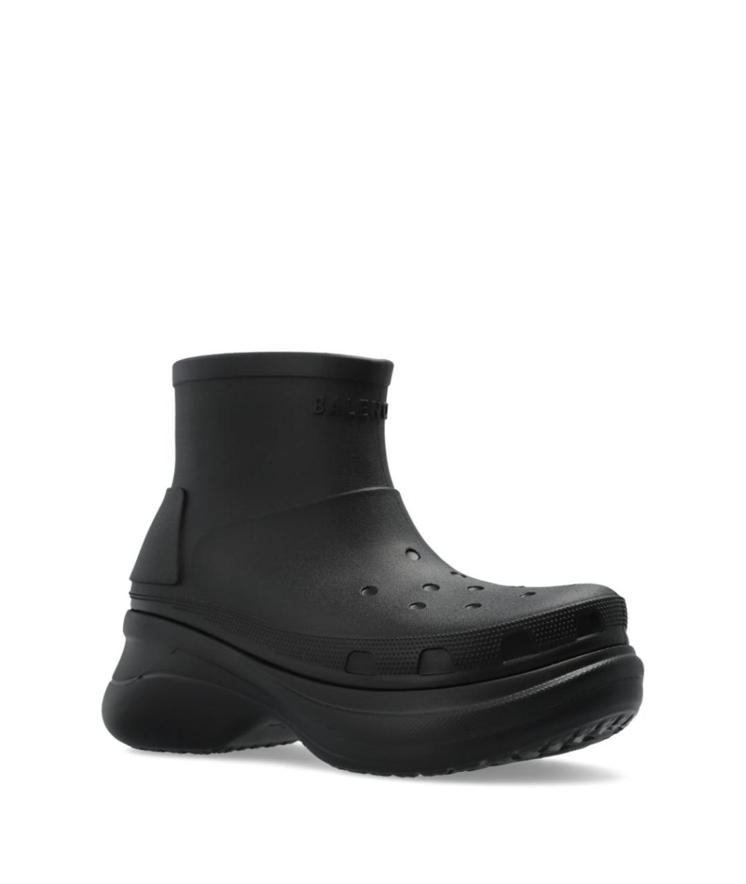 BALENCIAGA Черные высокие ботинки, фото 6