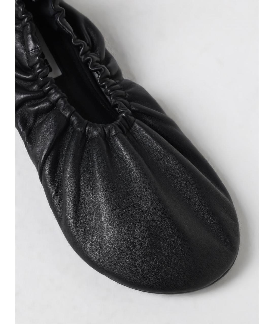 JIL SANDER Черные балетки, фото 4