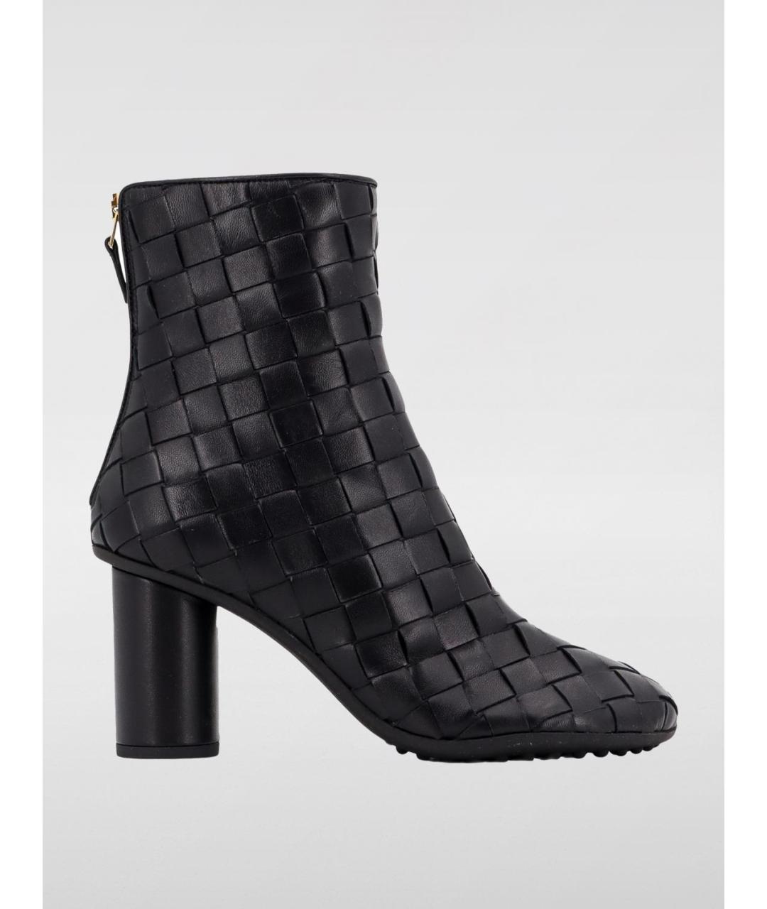 BOTTEGA VENETA Черные ботинки, фото 4