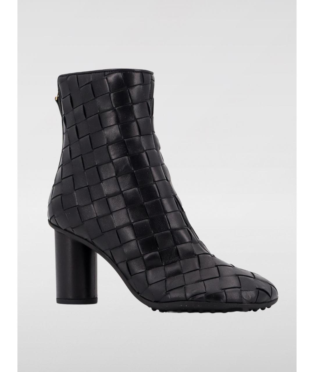 BOTTEGA VENETA Черные ботинки, фото 2