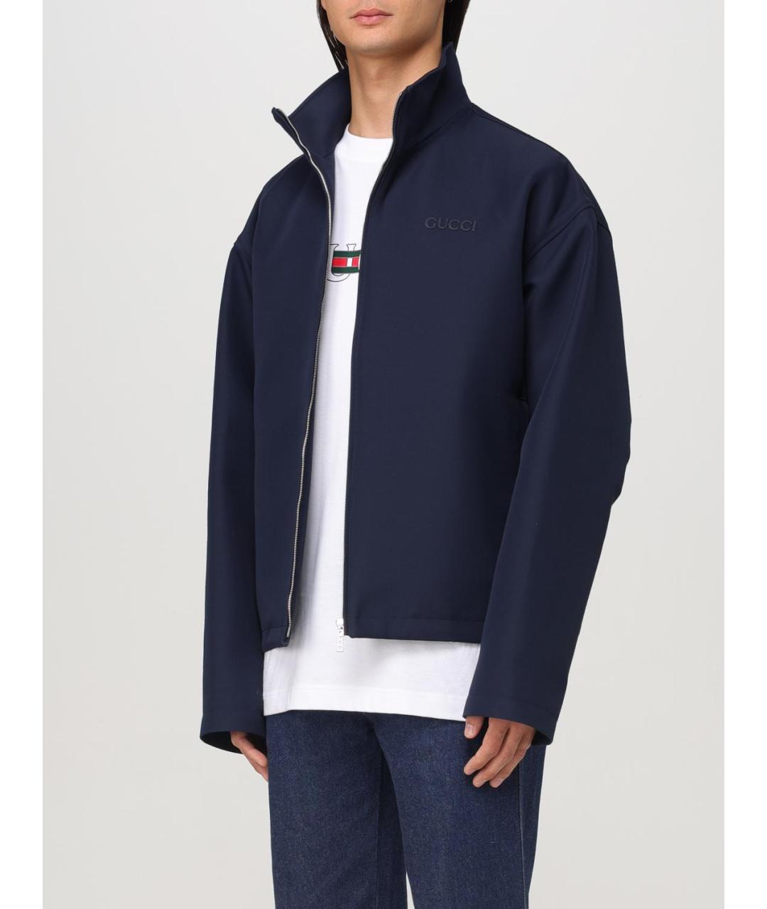 GUCCI Синяя куртка, фото 5