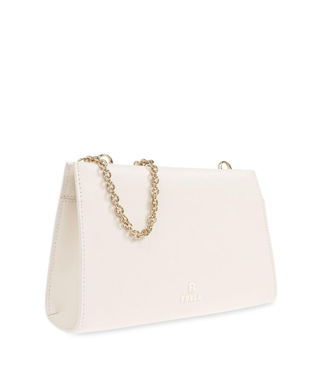 FURLA Белая сумка через плечо, фото 3