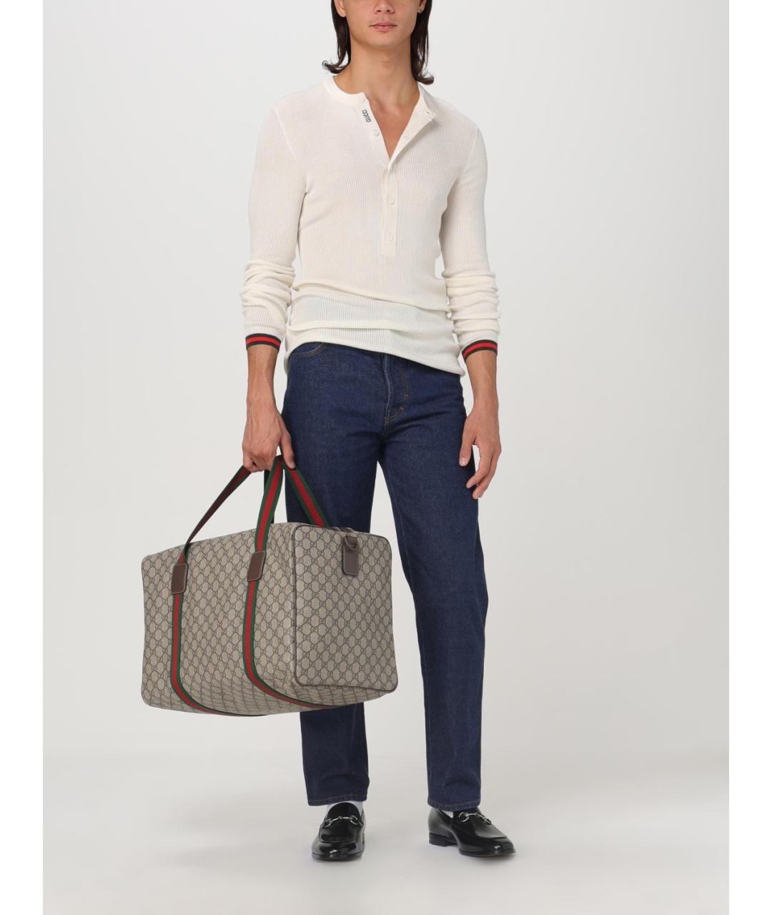 GUCCI Белый джемпер / свитер, фото 3