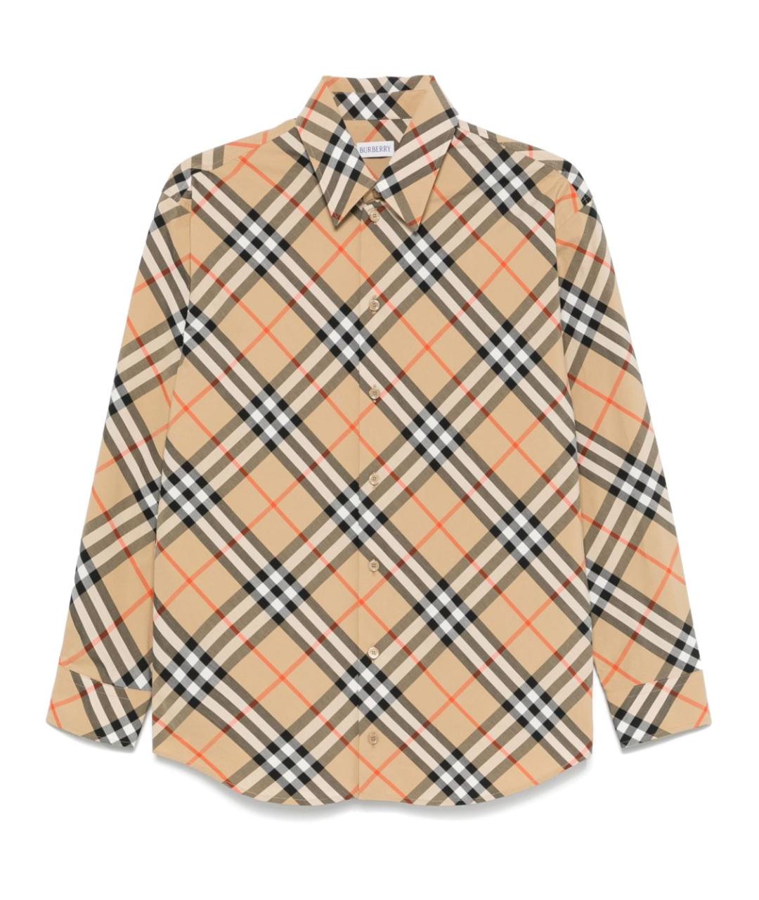 BURBERRY Бежевая рубашка, фото 1