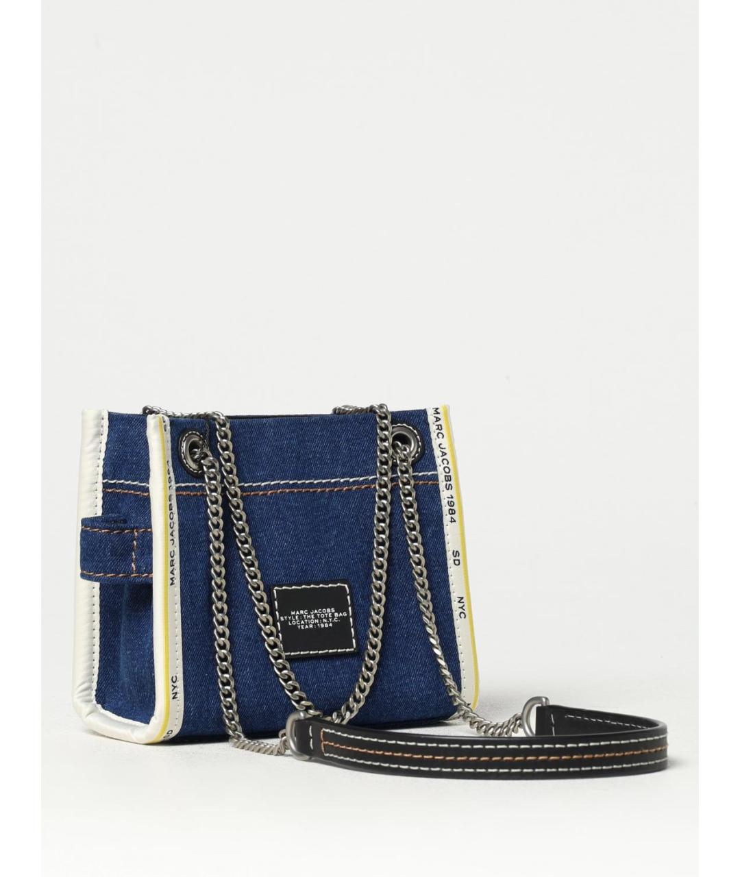 MARC JACOBS Синяя сумка с короткими ручками, фото 2