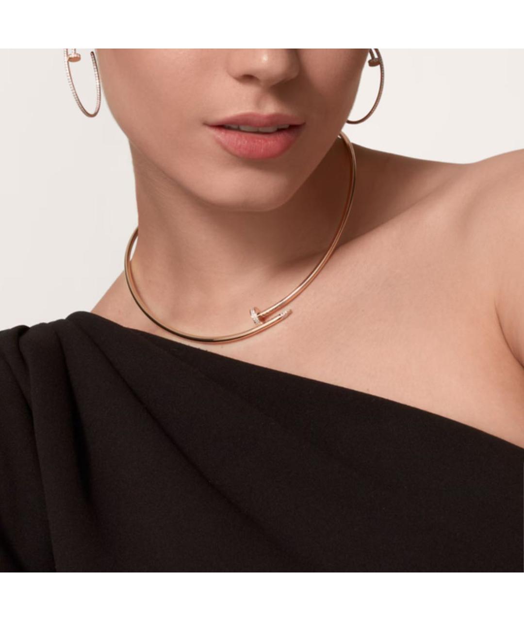 CARTIER Розовое колье из розового золота, фото 2