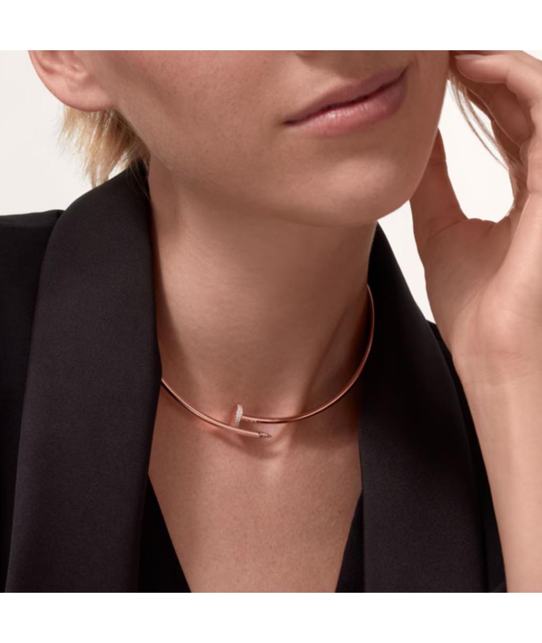CARTIER Розовое колье из розового золота, фото 3