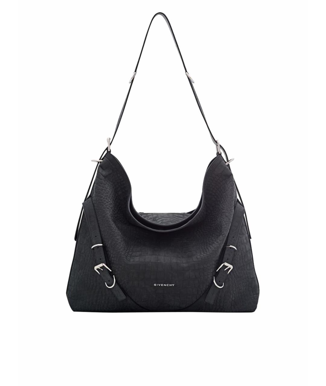 GIVENCHY Черная кожаная сумка тоут, фото 1