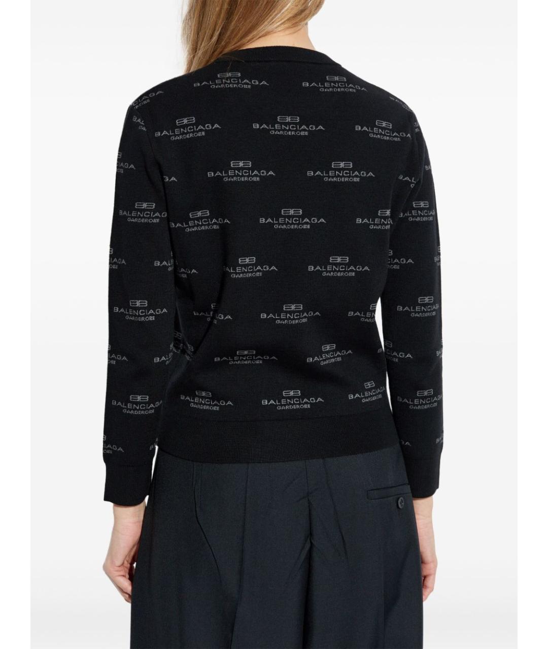 BALENCIAGA Черный джемпер / свитер, фото 3