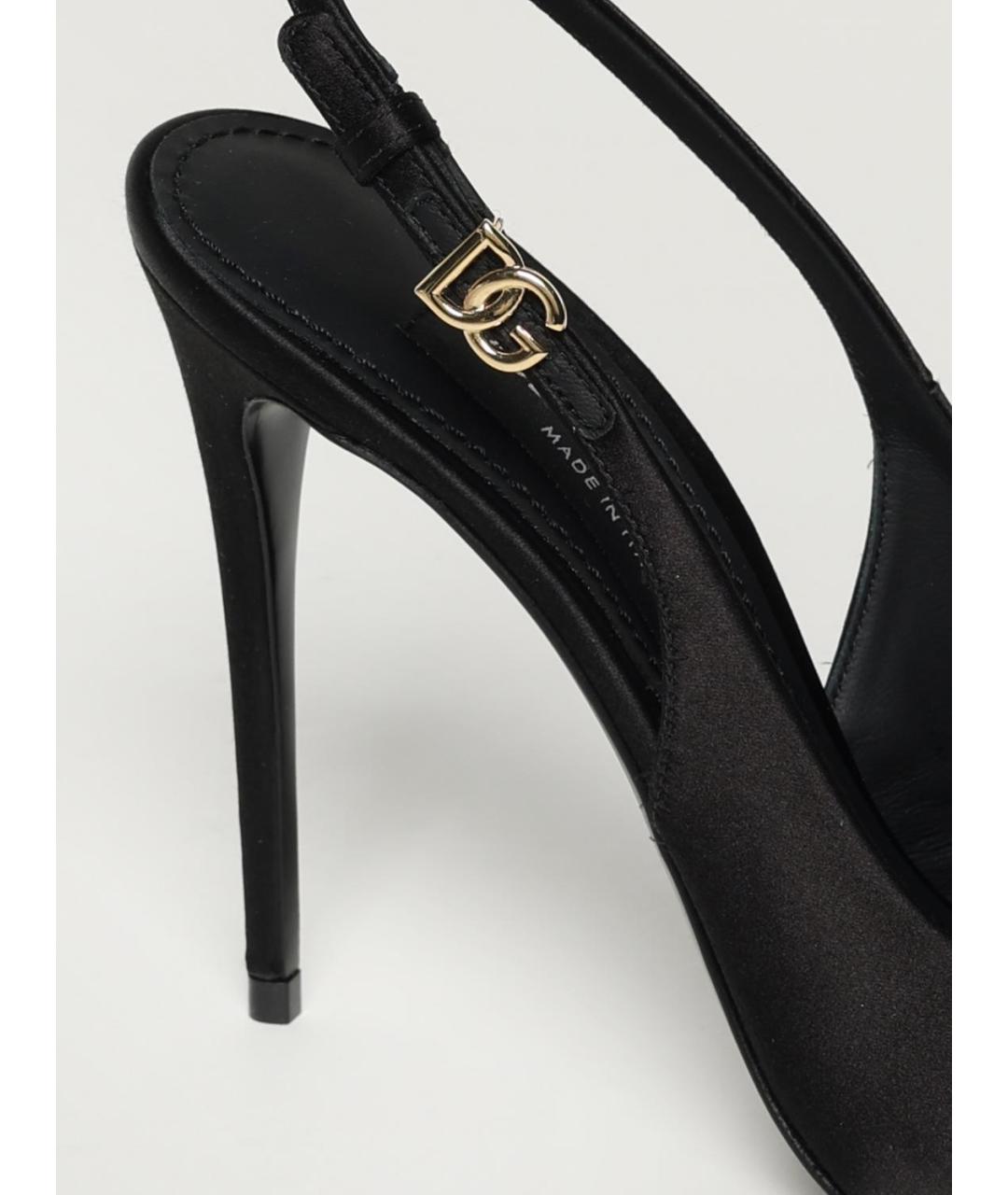 DOLCE&GABBANA Черные туфли, фото 4