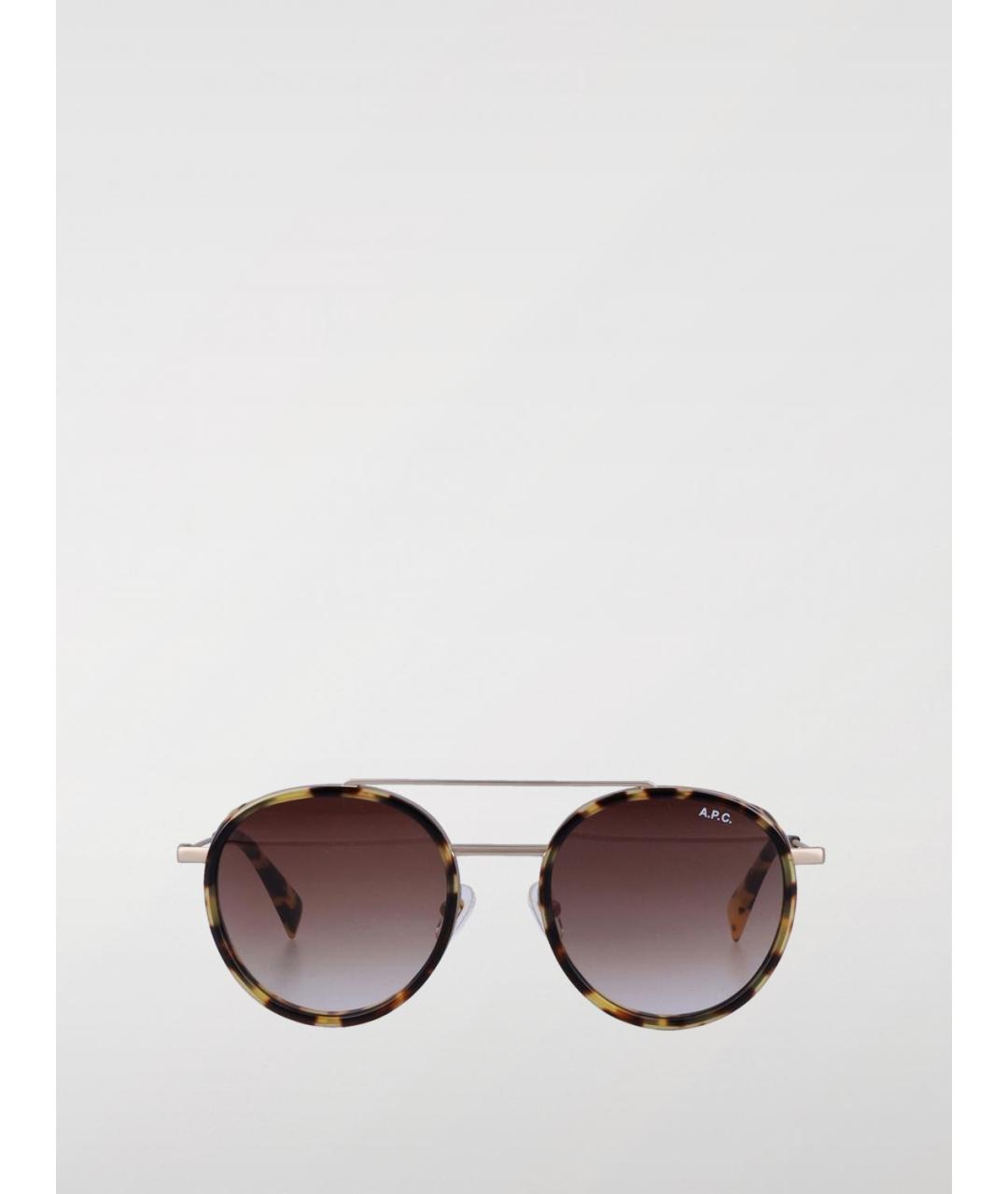 A.P.C. Коричневые солнцезащитные очки, фото 2
