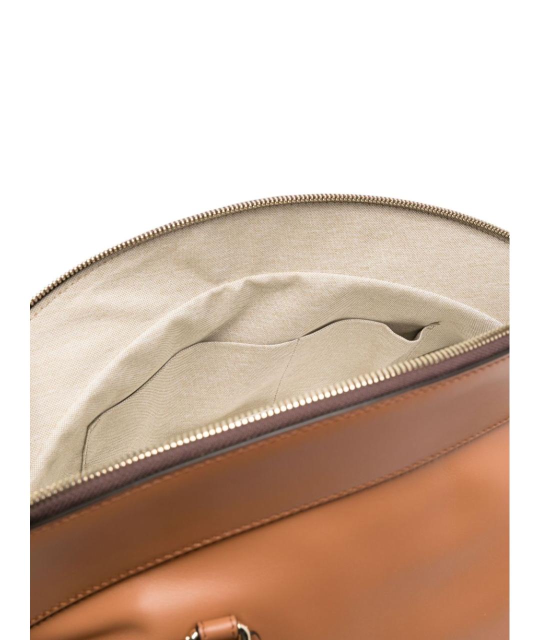 FURLA Коричневая сумка тоут, фото 2