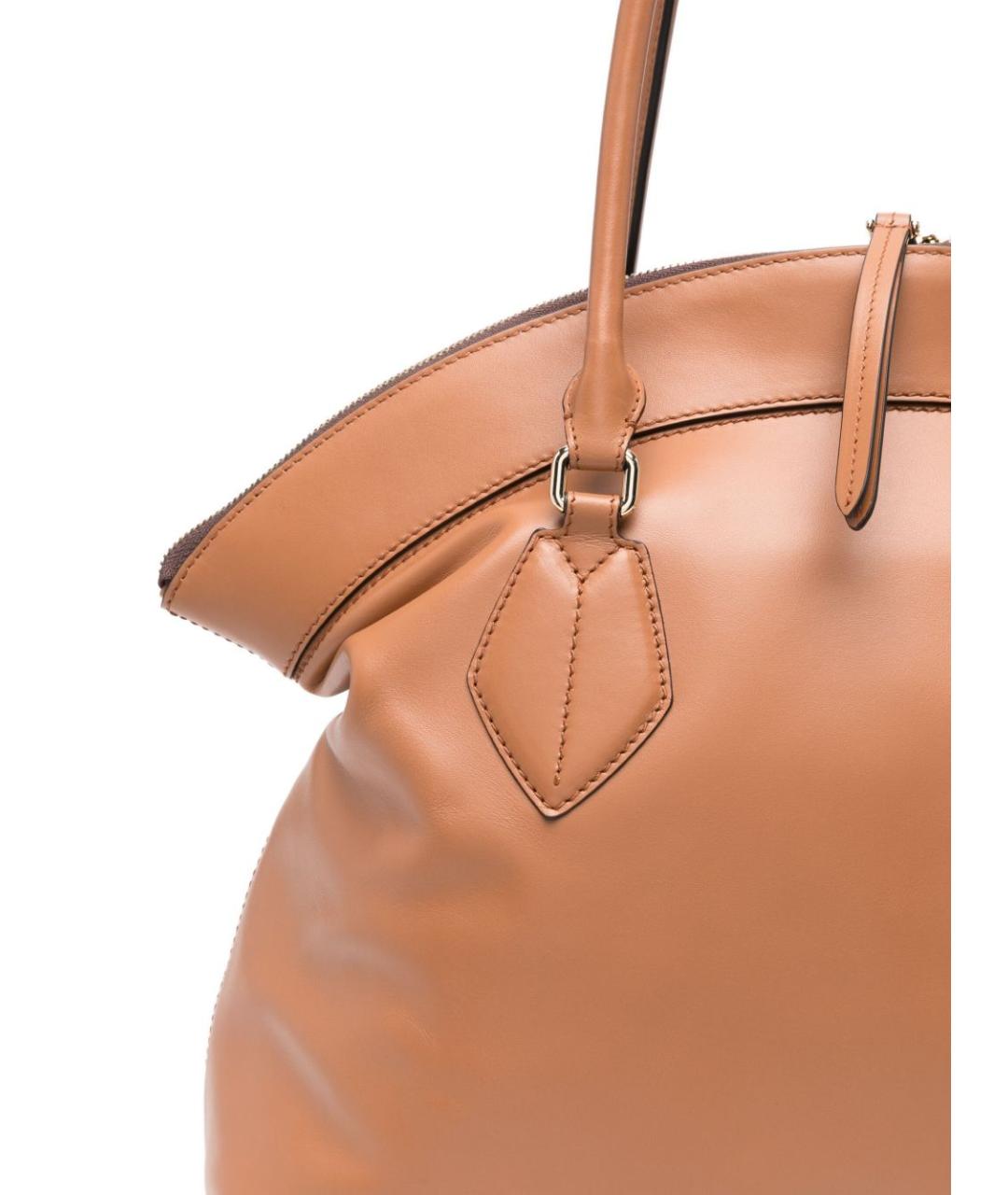 FURLA Коричневая сумка тоут, фото 3
