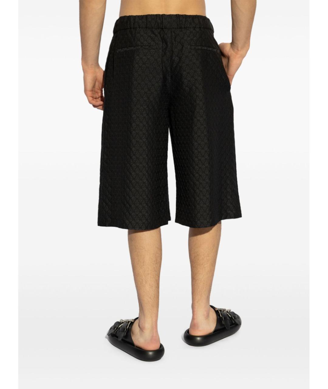 ALEXANDER MCQUEEN Черные шорты, фото 4