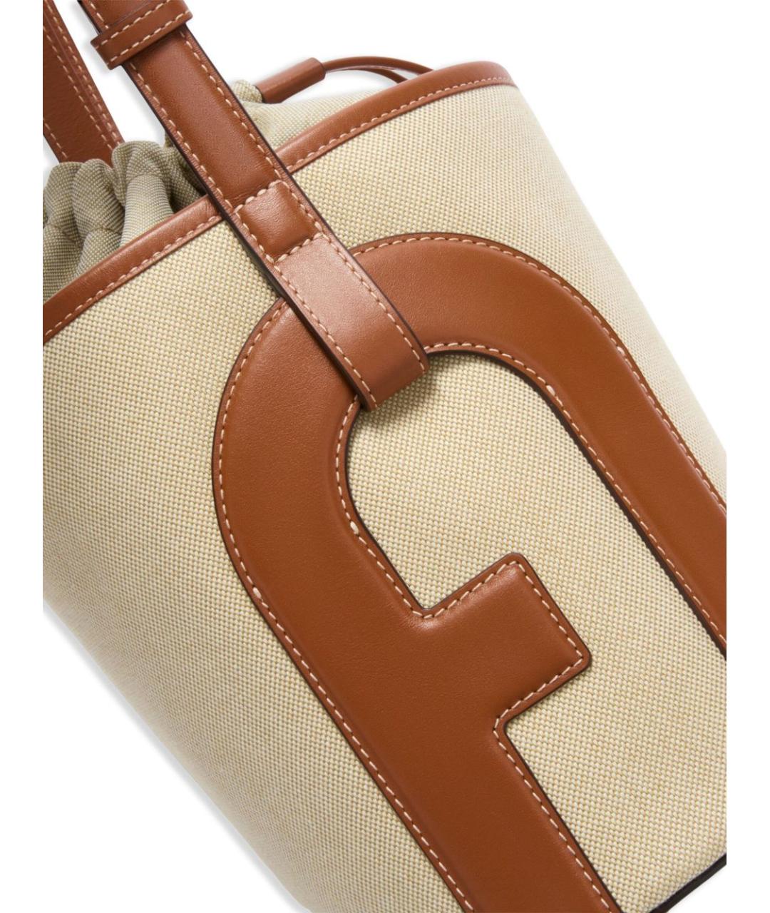 FURLA Бежевая сумка тоут, фото 5