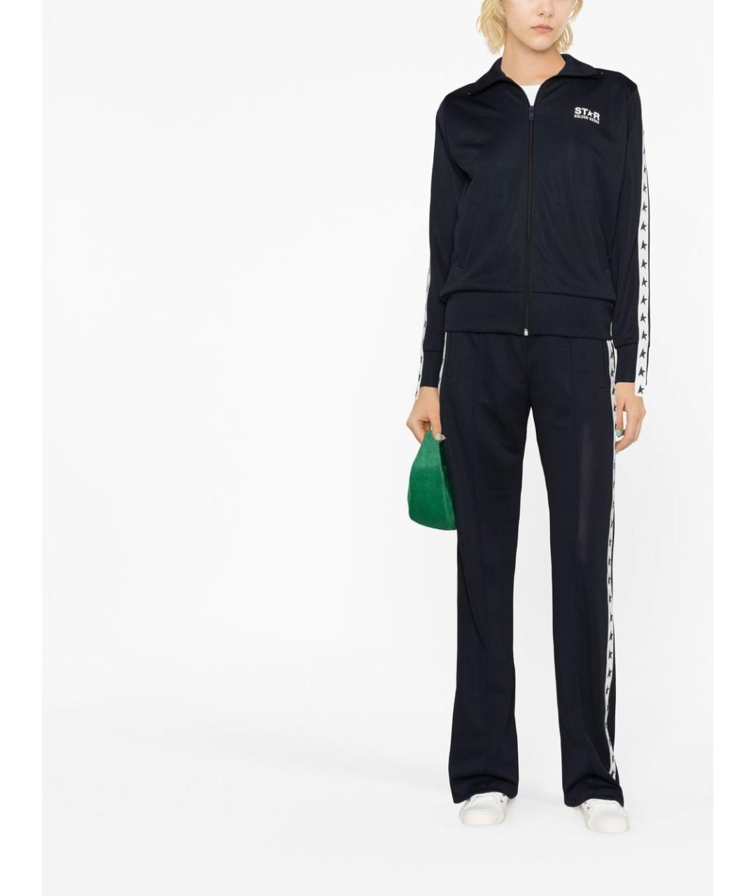 GOLDEN GOOSE DELUXE BRAND Черная полиэстеровая куртка, фото 3