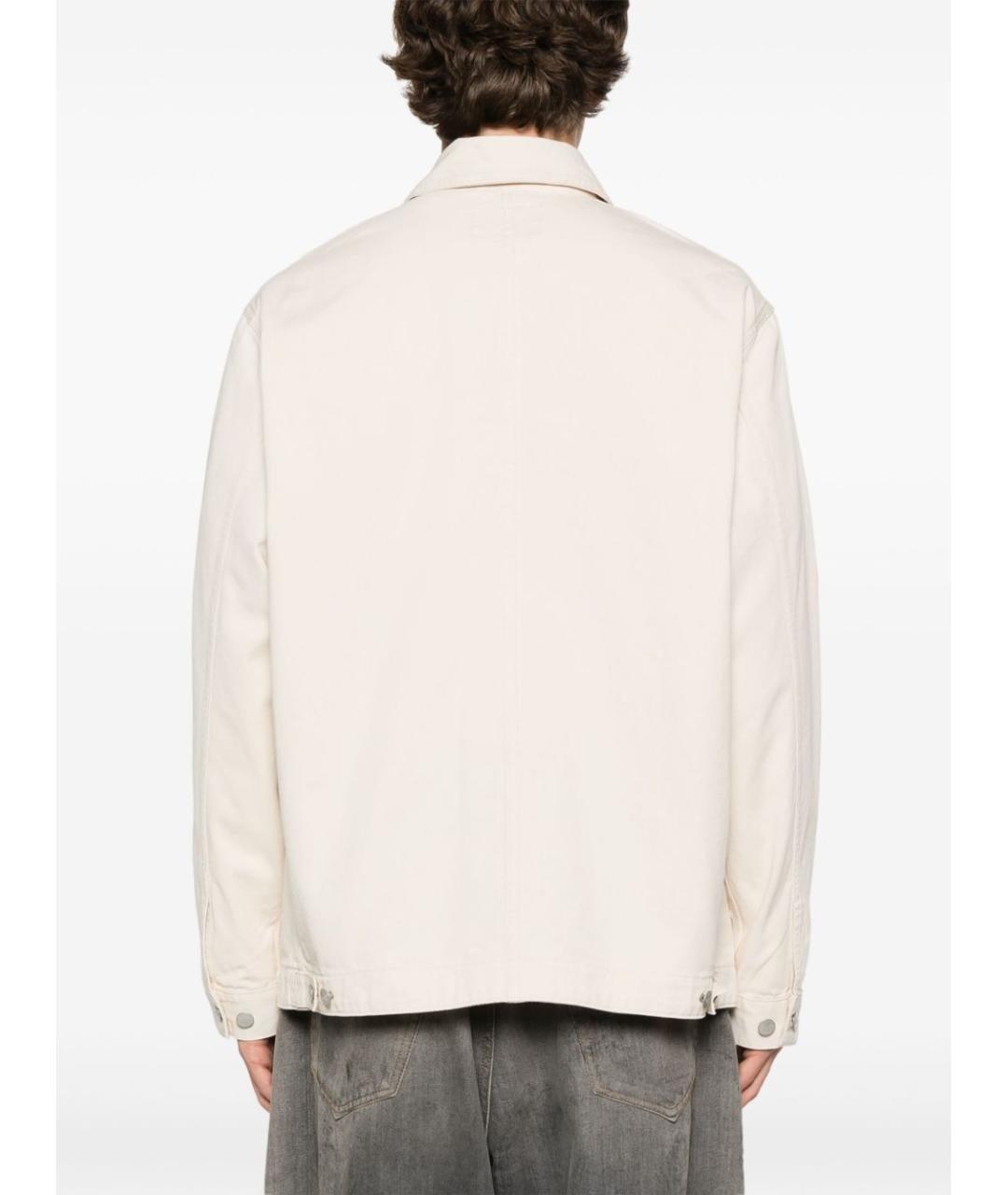 CARHARTT WIP Бежевое хлопковое пальто, фото 4