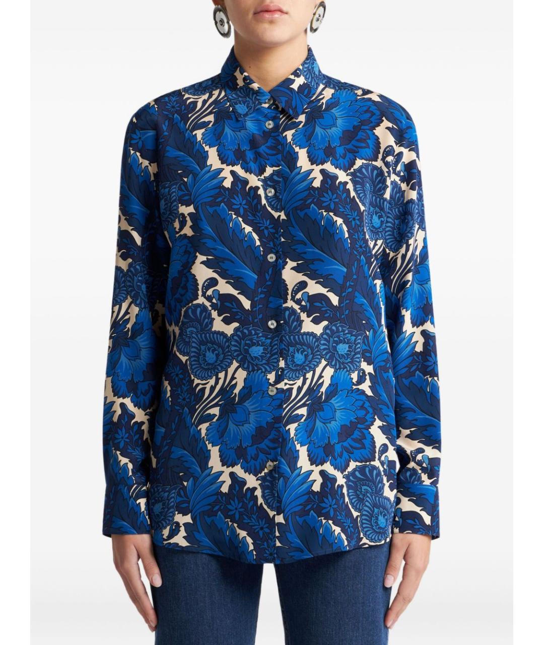 ETRO Синяя рубашка, фото 3