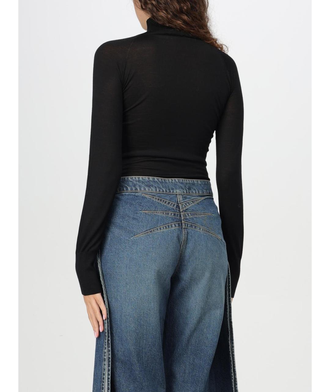 ALAIA Черное шерстяное боди, фото 3