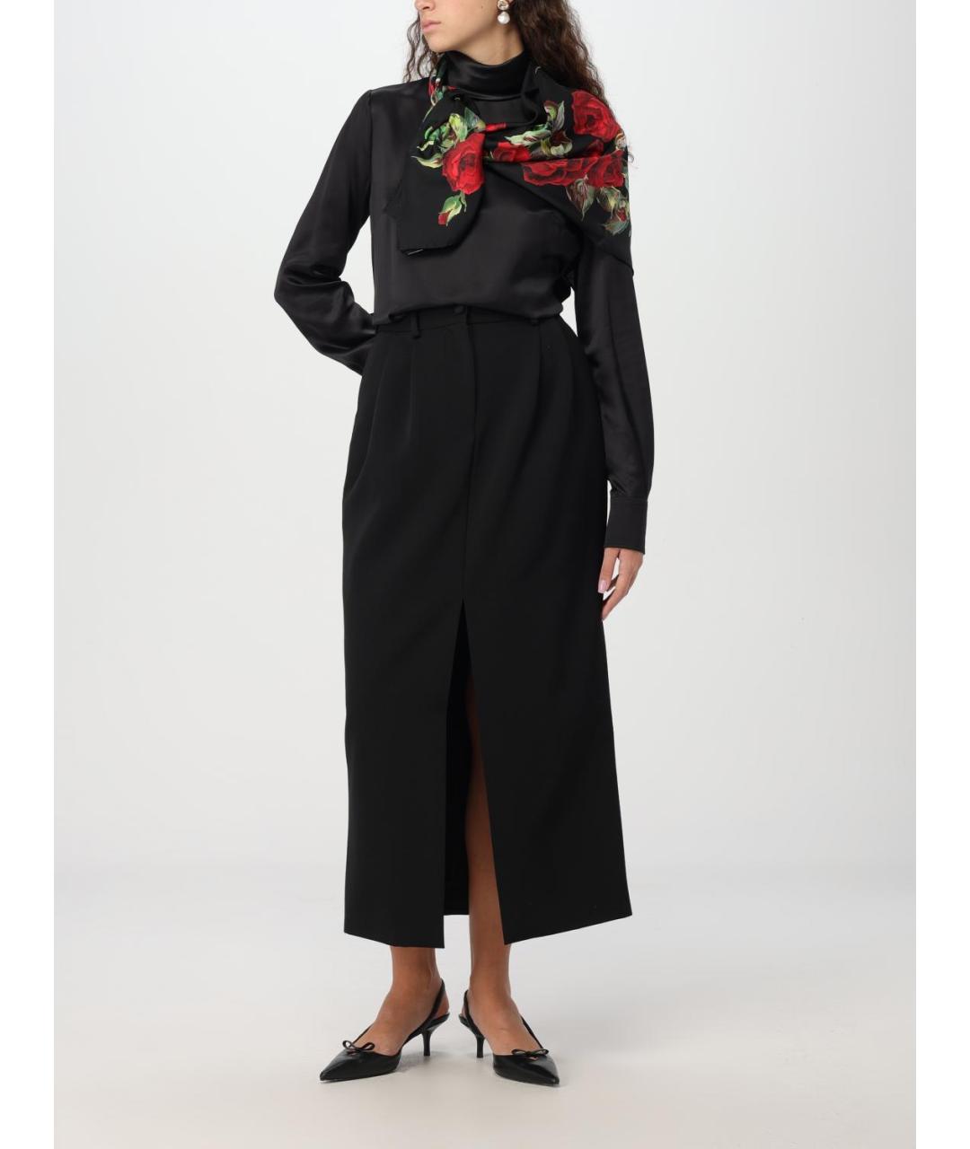 DOLCE&GABBANA Черная блузы, фото 3