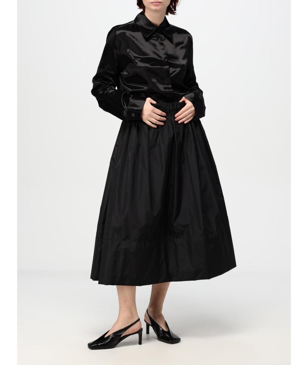 JIL SANDER Черная рубашка, фото 3