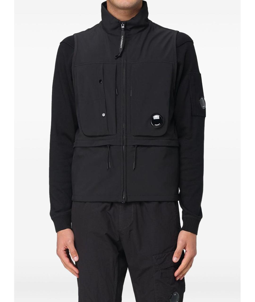 CP COMPANY Черный жилет, фото 2