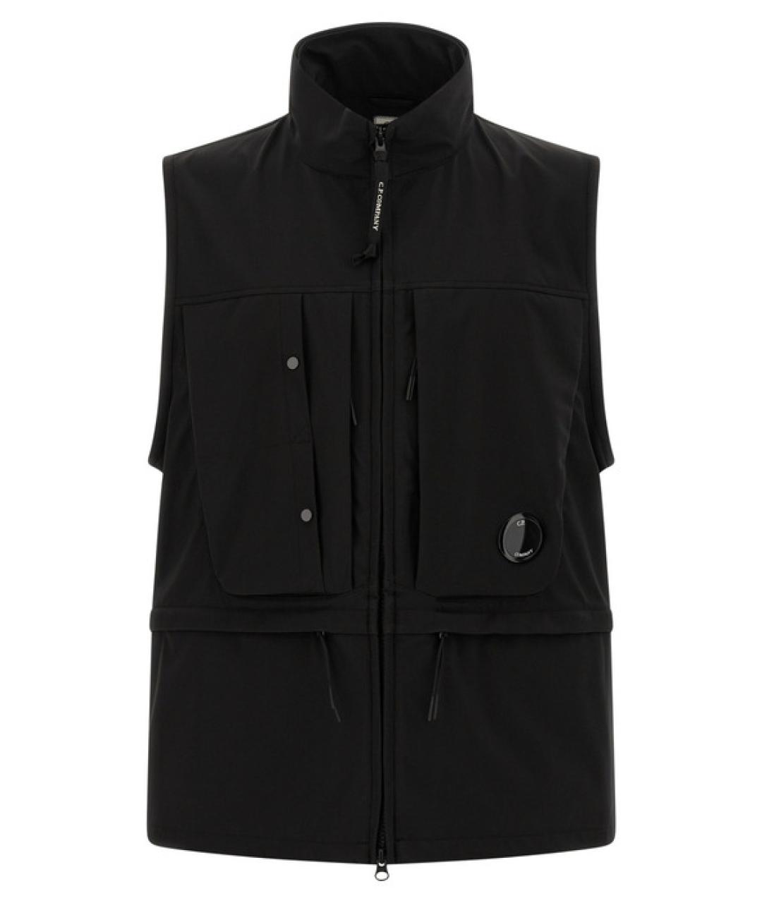 CP COMPANY Черный жилет, фото 1
