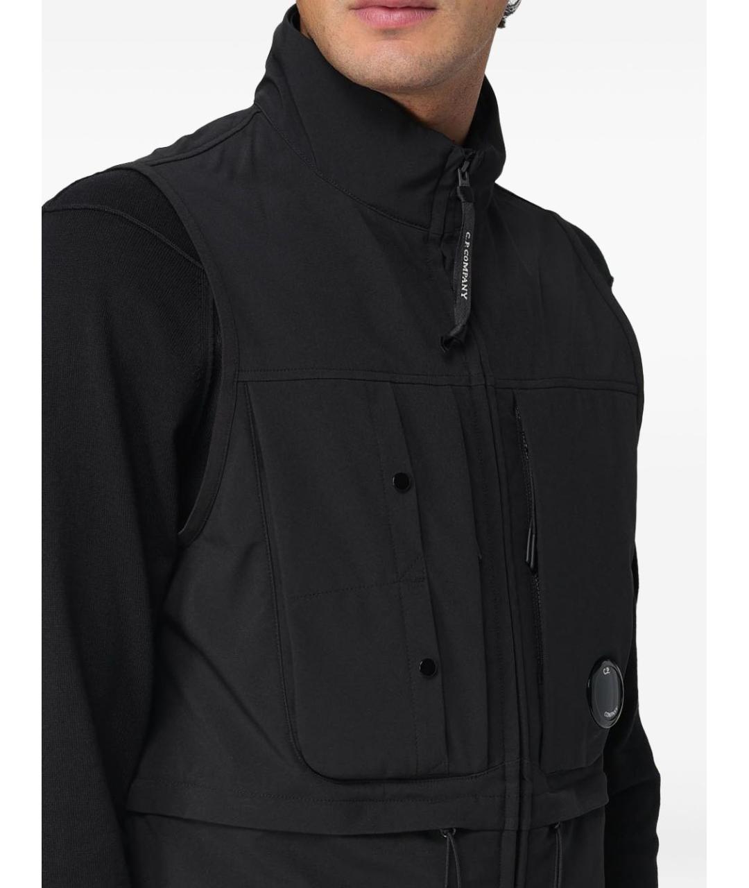 CP COMPANY Черный жилет, фото 5