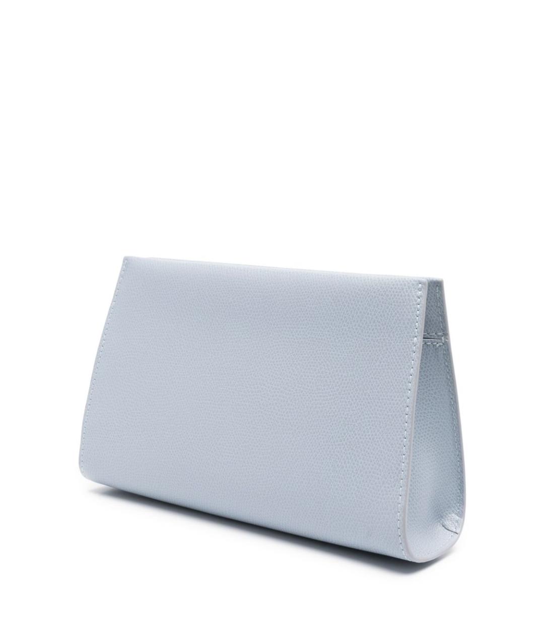 FURLA Голубая кожаная сумка через плечо, фото 4