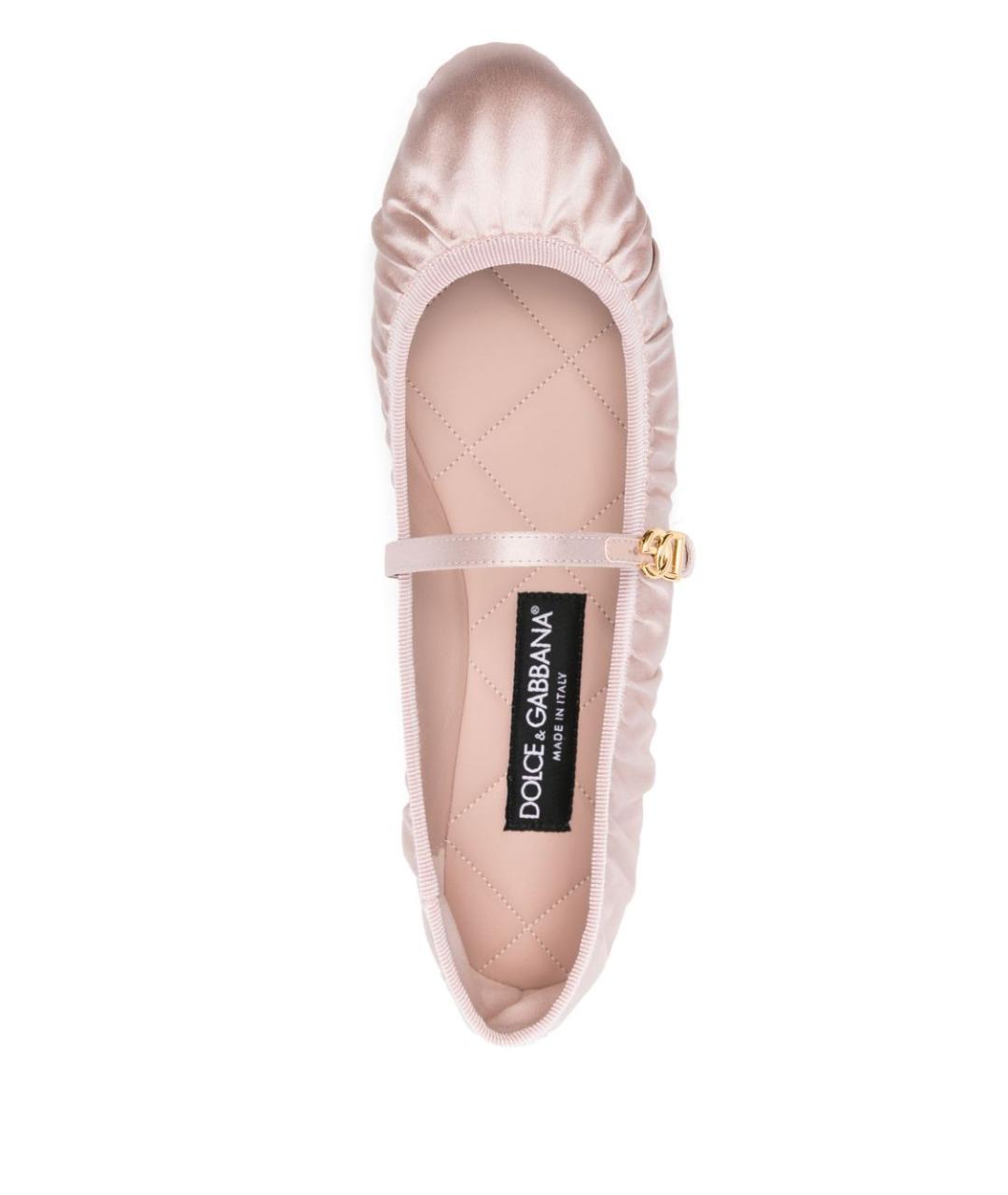 DOLCE&GABBANA Розовые балетки, фото 2