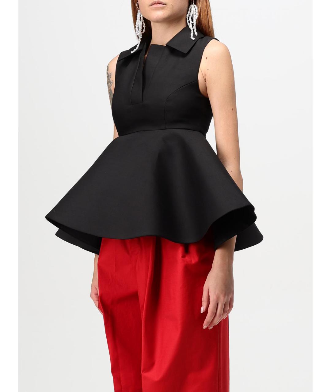 JACQUEMUS Черная блузы, фото 5