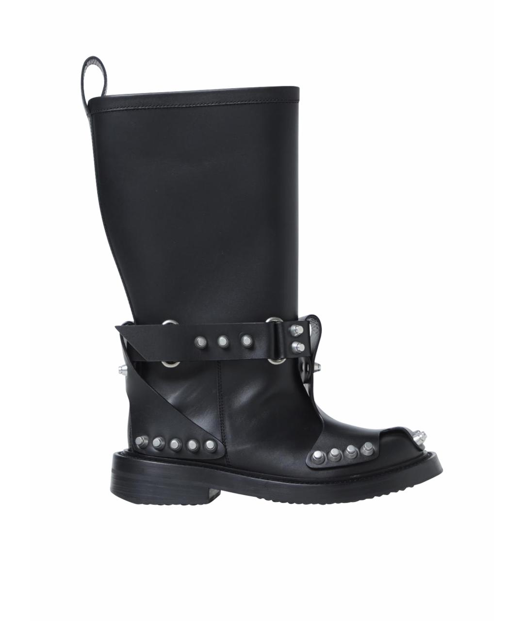 ALEXANDER WANG Черные кожаные сапоги, фото 1