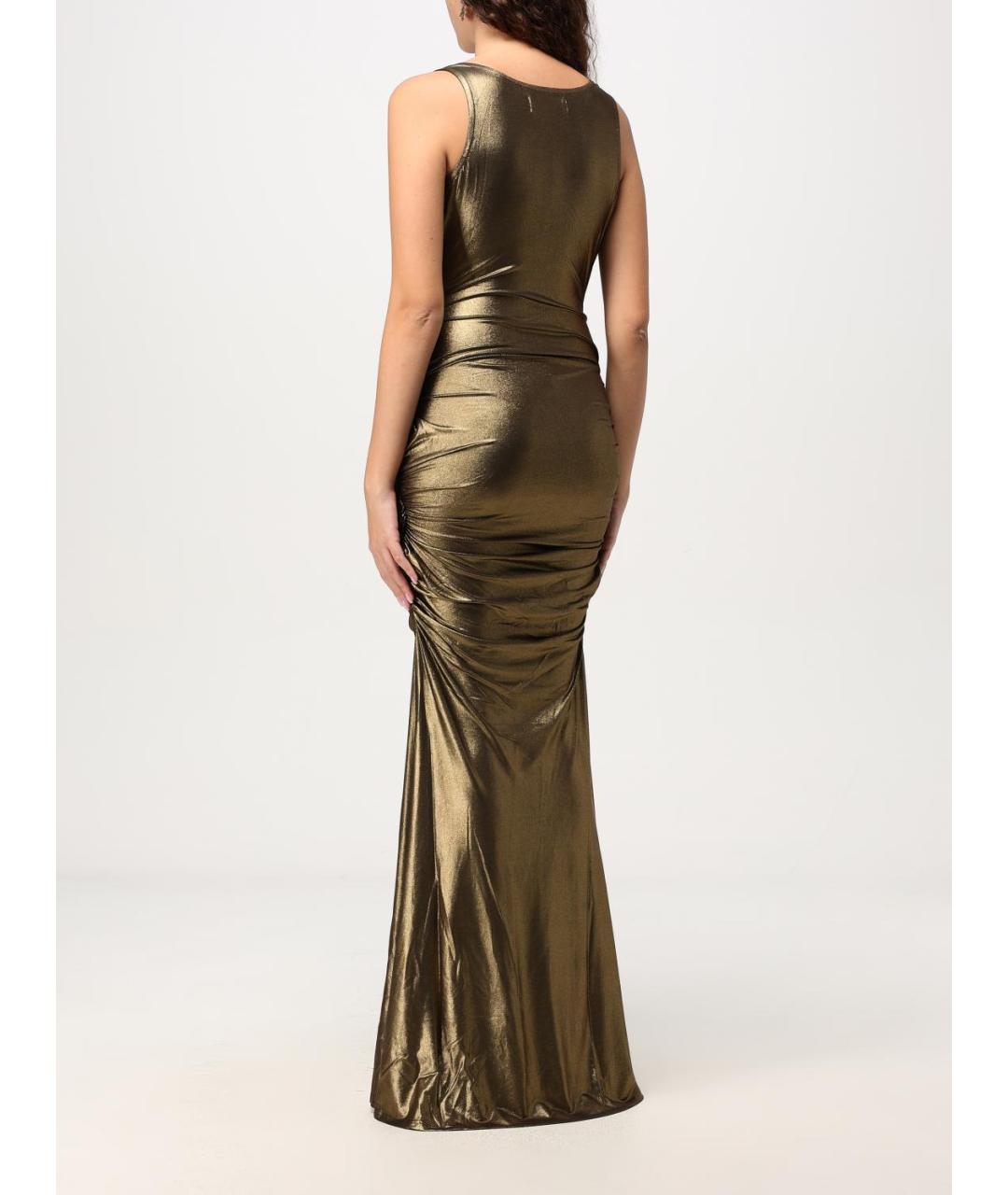 VIVIENNE WESTWOOD Золотое платье, фото 4