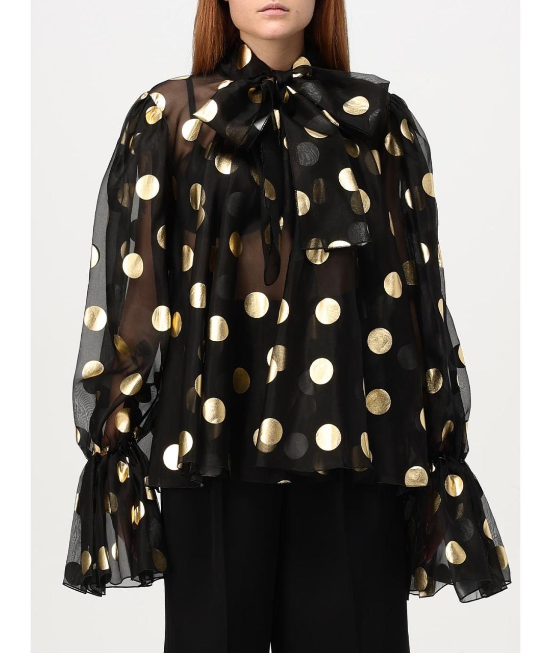 DOLCE&GABBANA Черная блузы, фото 2