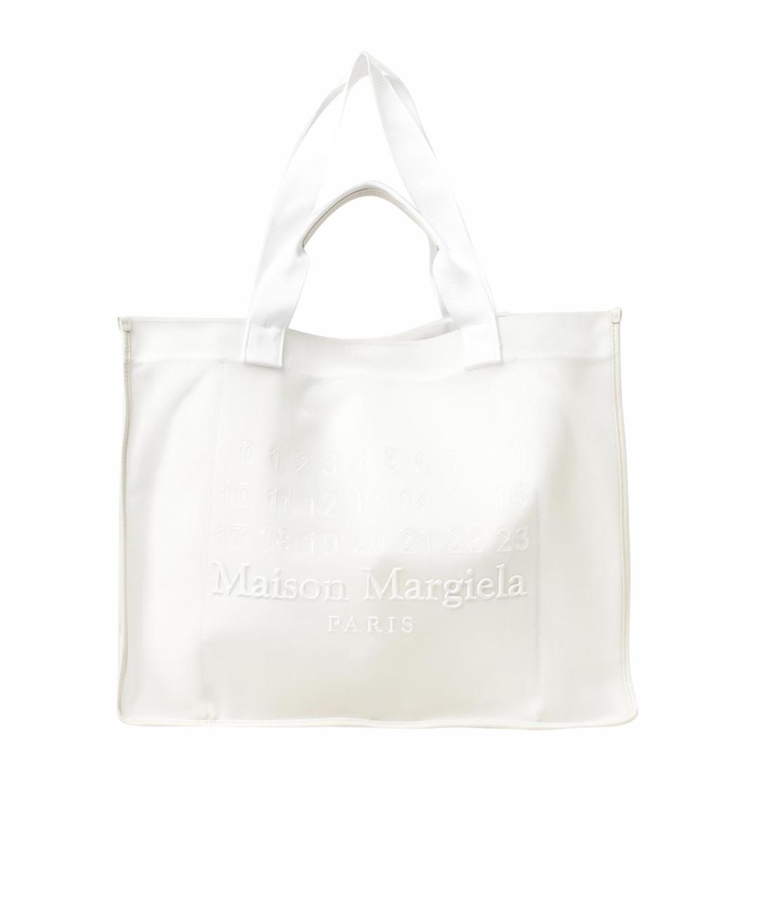 MAISON MARGIELA Белая сумка тоут, фото 1