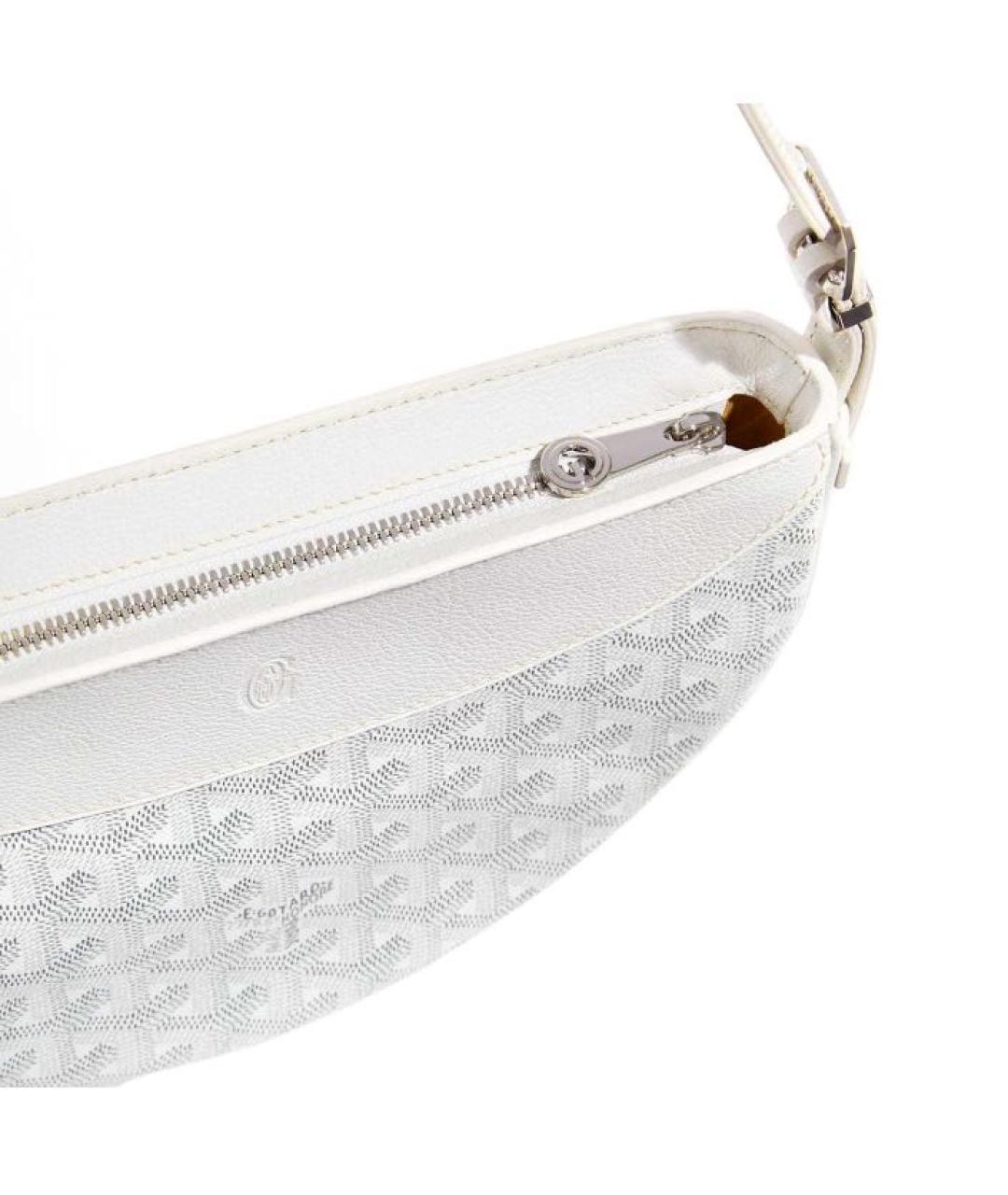GOYARD Белая сумка через плечо, фото 4