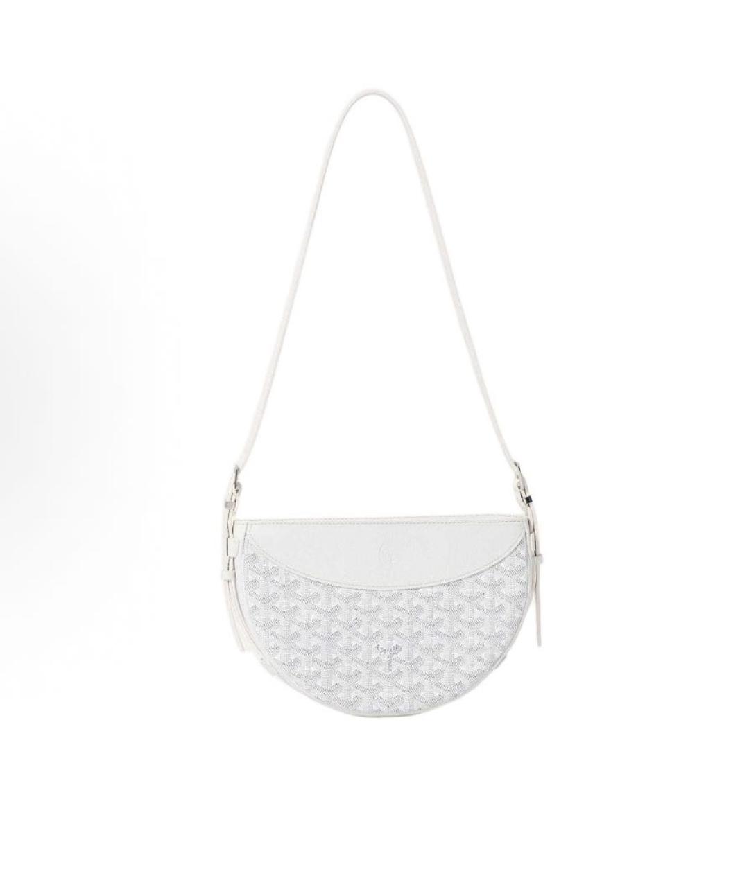 GOYARD Белая сумка через плечо, фото 5