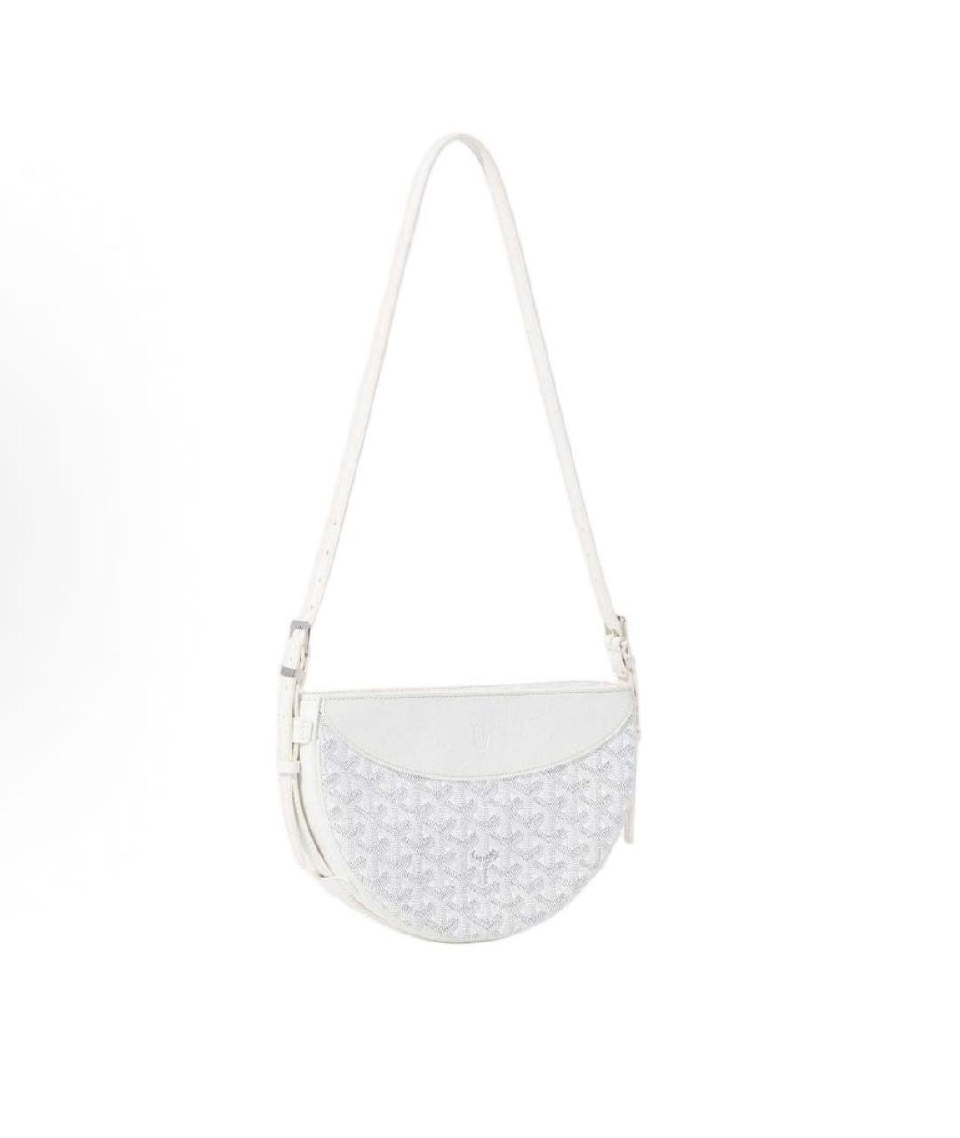 GOYARD Белая сумка через плечо, фото 2