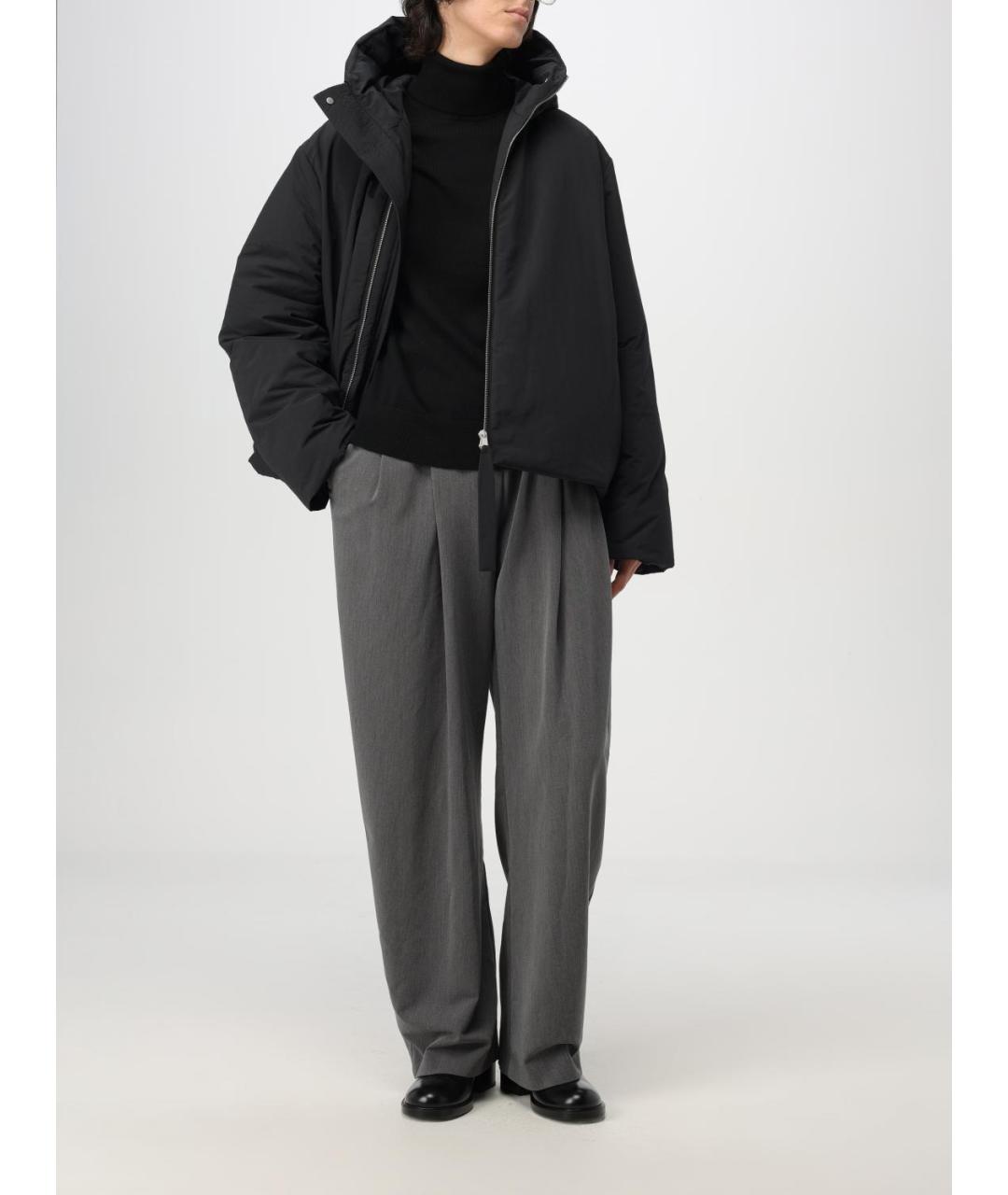 JIL SANDER Черный пуховик, фото 3