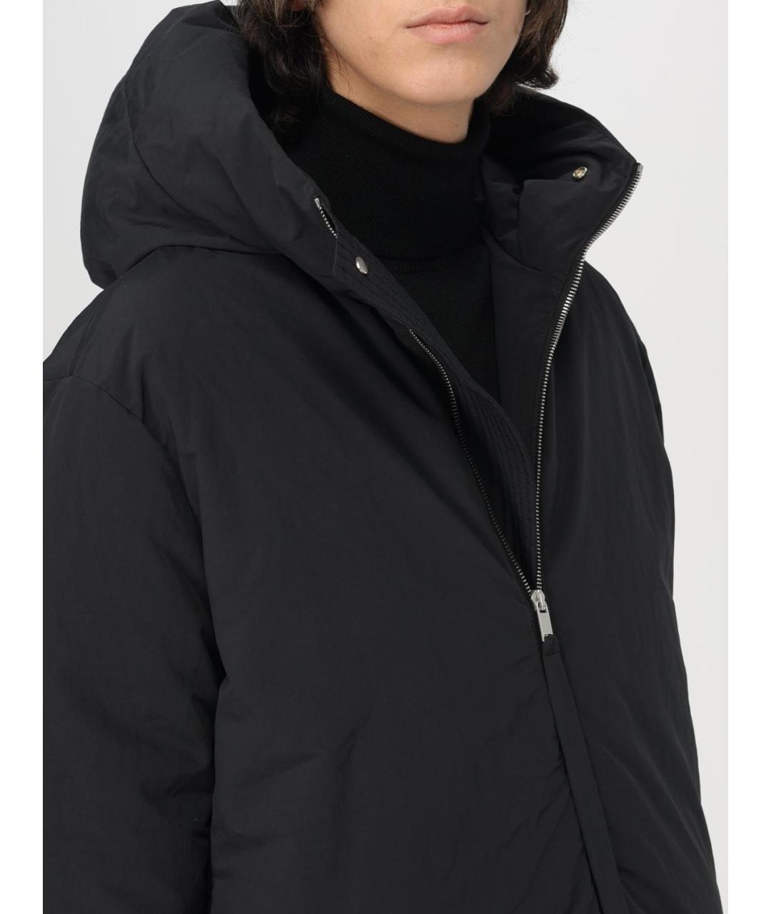 JIL SANDER Черный пуховик, фото 6