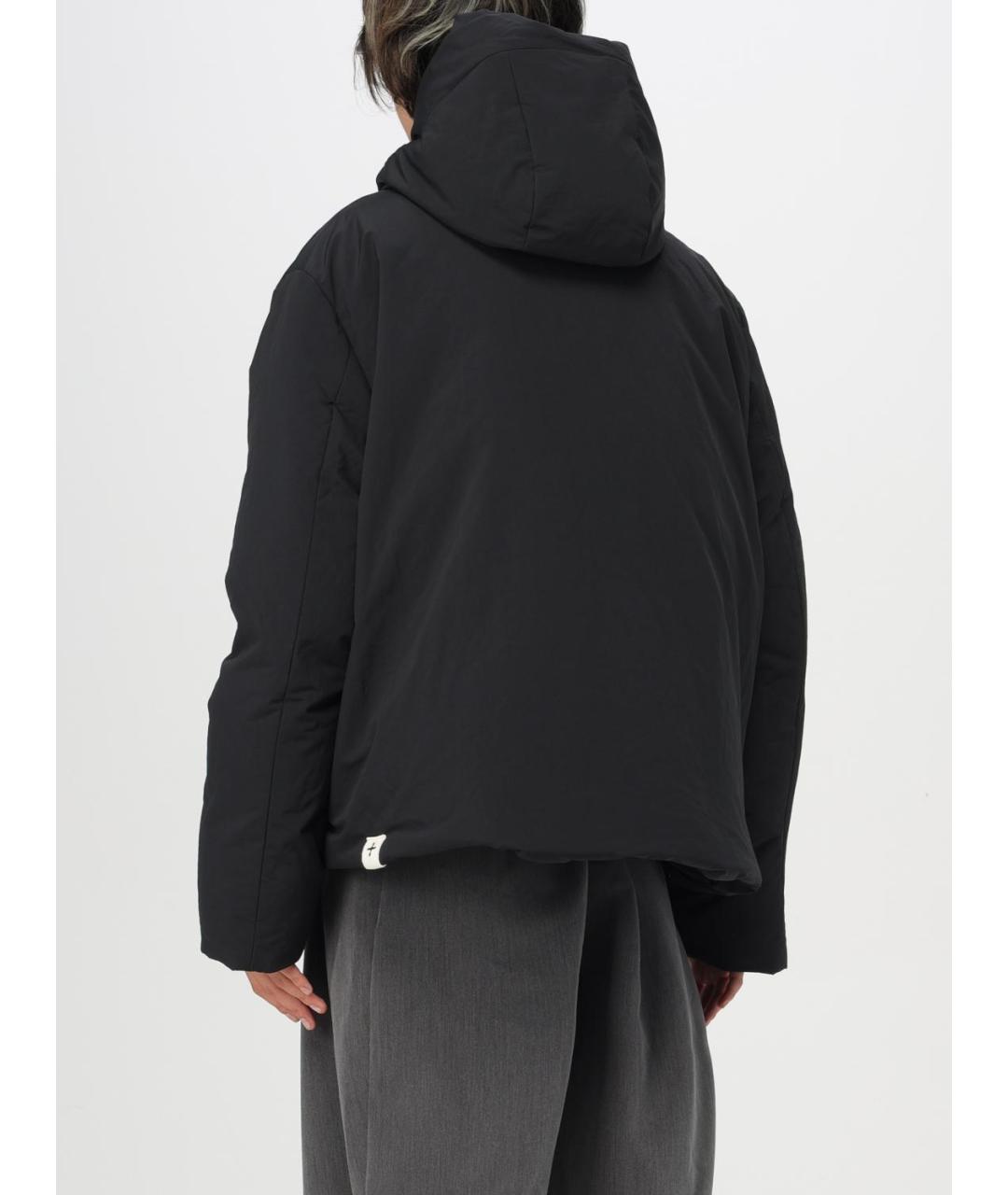 JIL SANDER Черный пуховик, фото 4