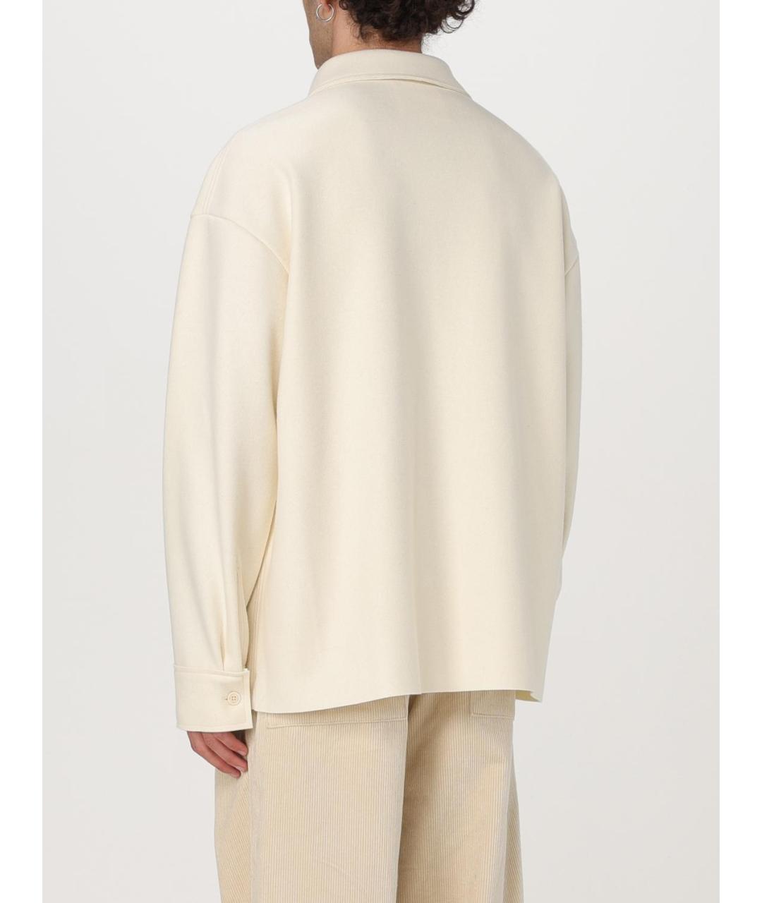 JIL SANDER Белая кэжуал рубашка, фото 3