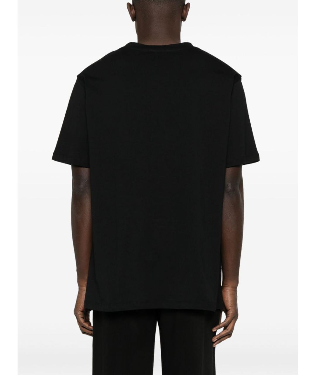 BALMAIN Черная футболка, фото 2