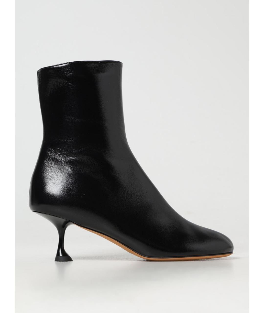 PROENZA SCHOULER Черные кожаные ботильоны, фото 5