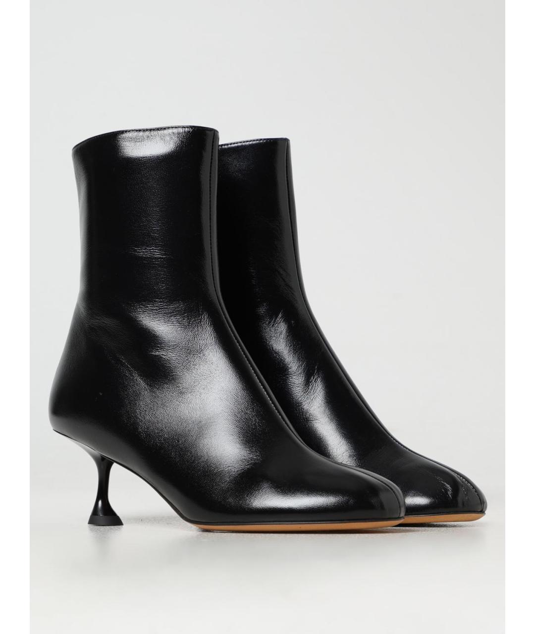 PROENZA SCHOULER Черные кожаные ботильоны, фото 2