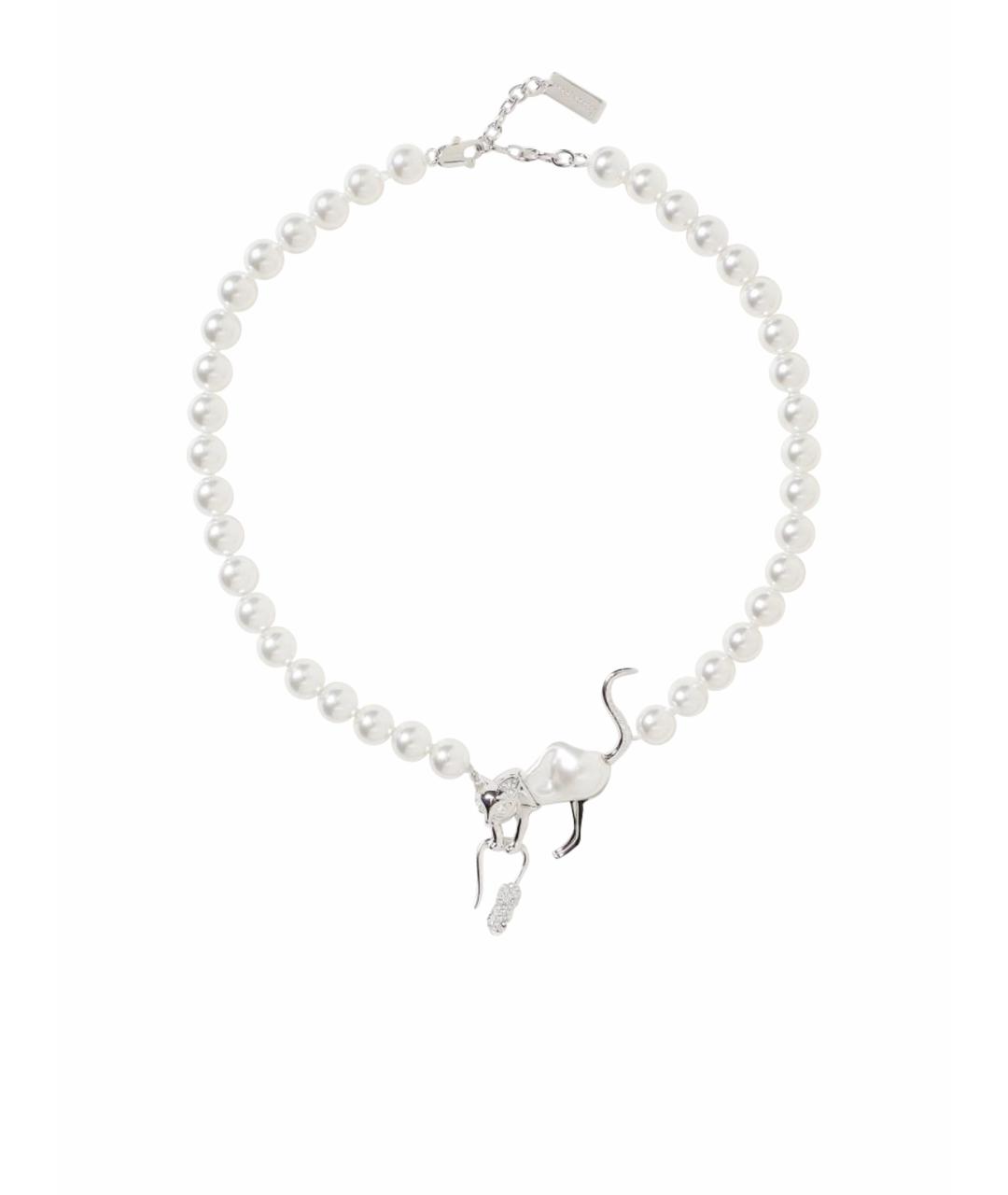 MARC JACOBS Серебряное жемчужное колье, фото 1